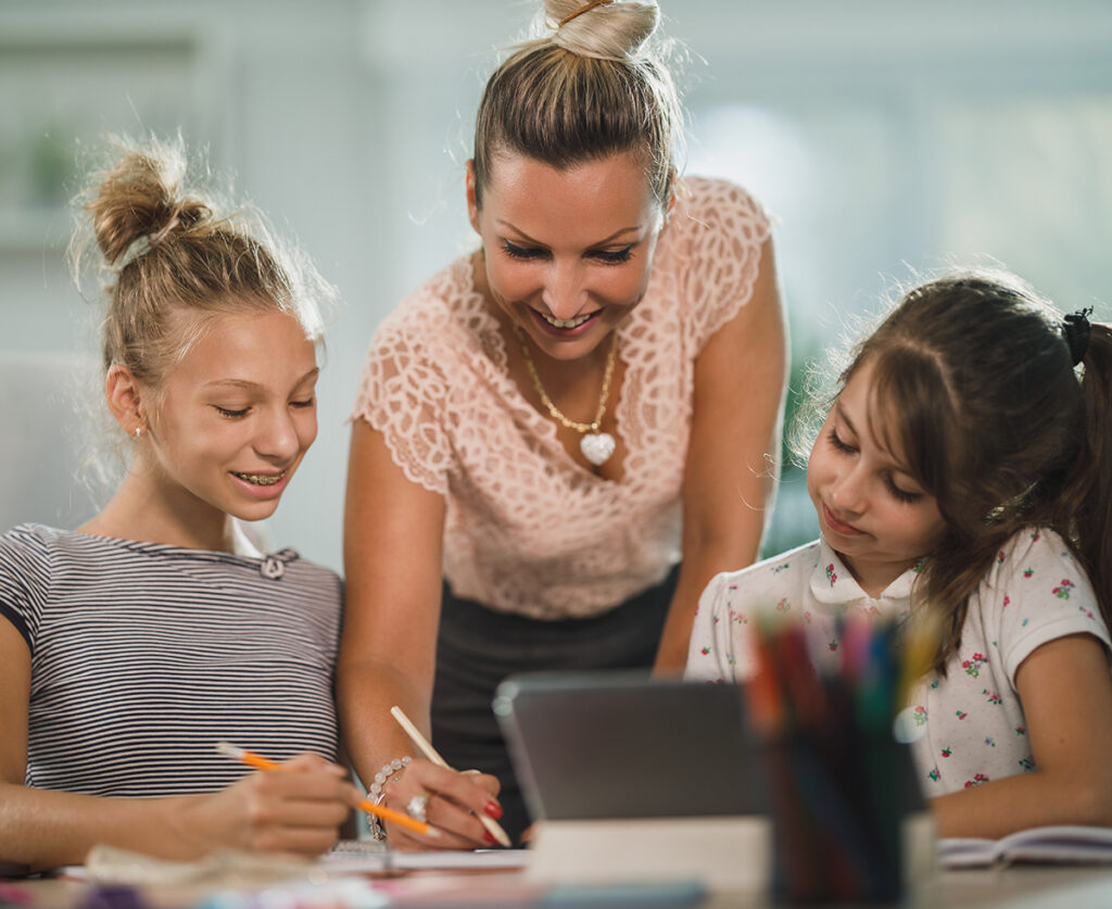 Family Working Together